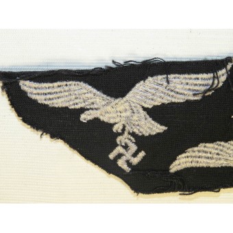 Luftwaffe Forester or field divisions breast eagle, dark green