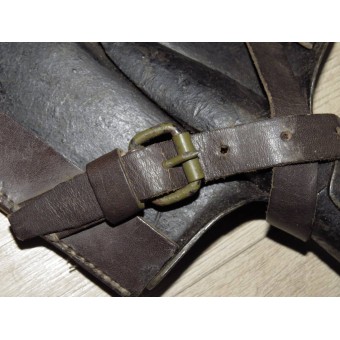 Soviet early M 38 leather cover and entrenching tool. Espenlaub militaria