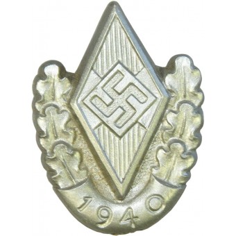 1940 Participant of Hitlerjugend sport event badge. Espenlaub militaria