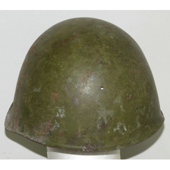 Russian Helmet SSh-39 without a liner. Manufactured in 1941 with red star. Espenlaub militaria