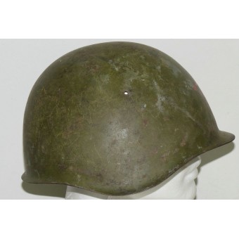 Russian Helmet SSh-39 without a liner. Manufactured in 1941 with red star. Espenlaub militaria