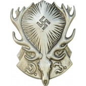Badge of Hunter of the German Hunting Union,  Jagdschutzabzeichen Reichsbund Deutsche Jägerschaft.