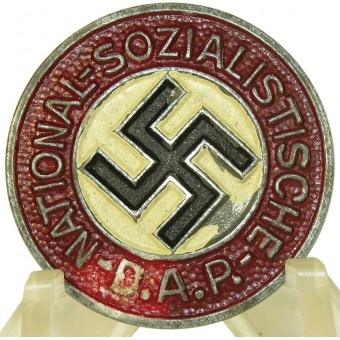 NSDAP Party Badge M1/17 - E.W. Assmann & Söhne, Lüdenscheid. Espenlaub militaria