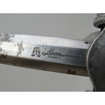Wehrmacht officer’s dagger, manufactured by Alcoso, 1940-1942. Espenlaub militaria
