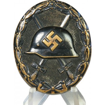 1939 German wound badge black grade. Espenlaub militaria