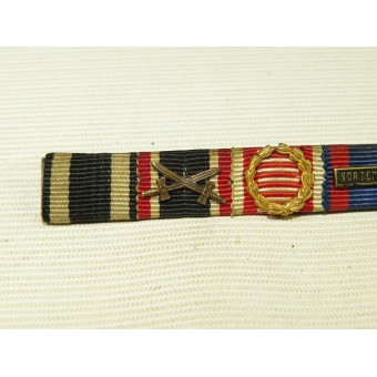 Medal bar for officer who fought in WW1. Espenlaub militaria