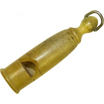 Pre-war Soviet wooden whistle. Espenlaub militaria