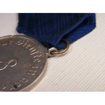Polizei-Dienstauszeichnung 3.Stufe- 3rd Reich police medal for 8 years service in the police. Espenlaub militaria