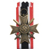 War merit cross, bronzed brass