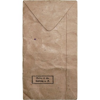 Wound badge or ISA paper bag of issue Buttig & Co., Gablonz. Espenlaub militaria