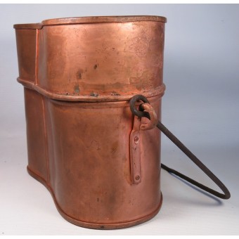 Pre-war copper mess kit made in Estonia by  Arsenal factory. Espenlaub militaria