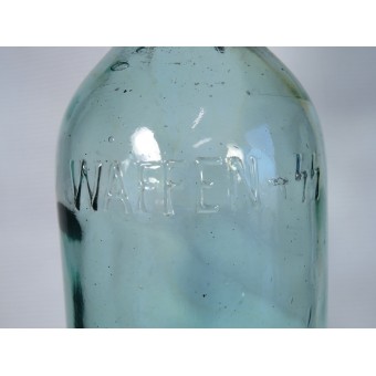 Waffen SS Sparkling water bottle with the inscription - WAFFEN-SS. Espenlaub militaria