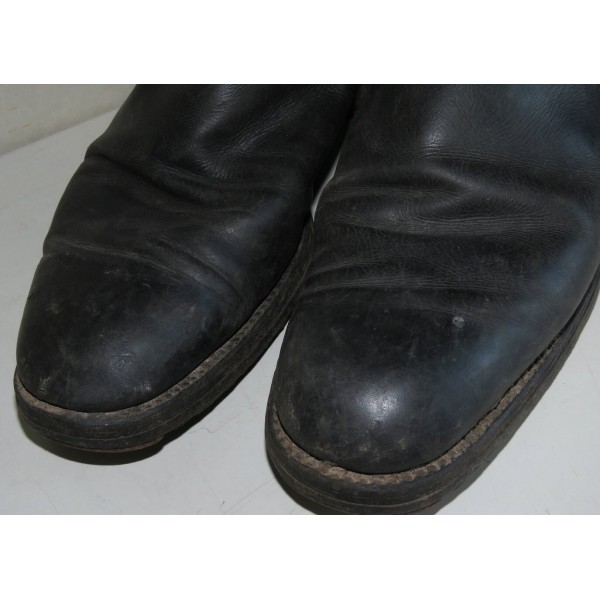 WW2 deutsche Offiziere Stiefel in gut getragener Zustand