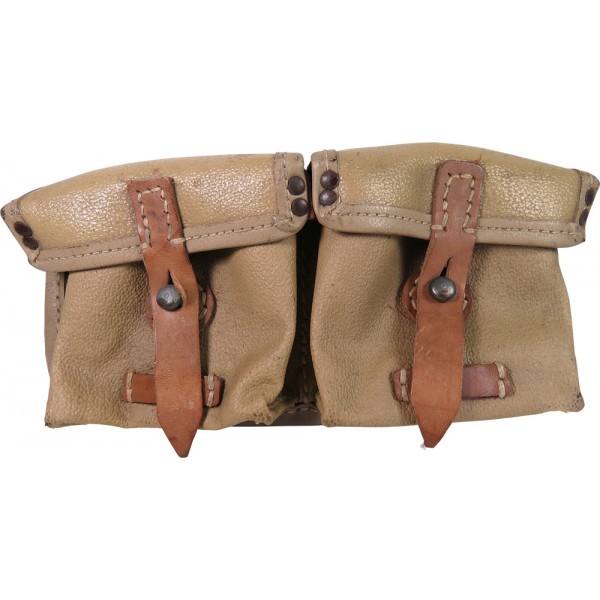 Luftwaffe Brown Leather G 43 Ammo Pouch