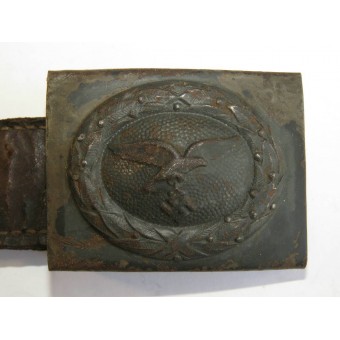Iron buckle for the enlisted men of the Luftwaffe. Dransfeld & Co 1941. Espenlaub militaria