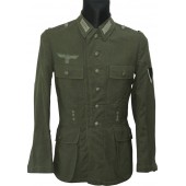 M 43/45 Wehrmacht Heer tunic, late war simplified issue