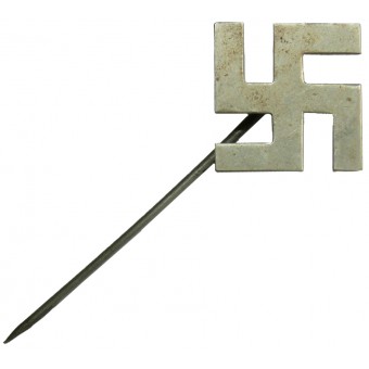 A sympathizer badge of the Nazis in the form of a swastika. Espenlaub militaria