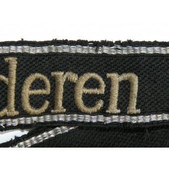 Cuff title for Flemish volunteers, SS-Vlaanderen. Espenlaub militaria