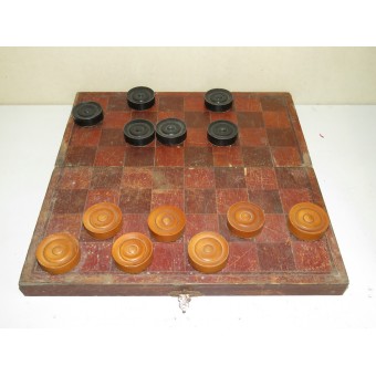 Checkers game, May 23, 1941, marked. Espenlaub militaria