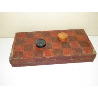 Checkers game, May 23, 1941, marked. Espenlaub militaria