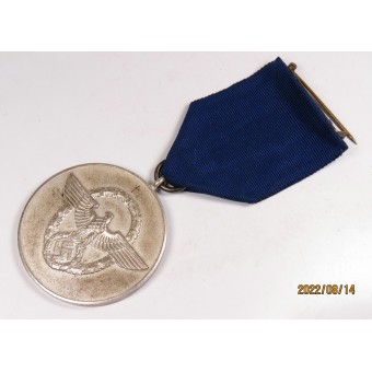 3rd Reich Police Long Service medal for 8 years of service. Espenlaub militaria