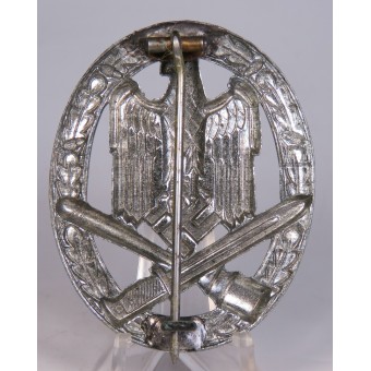 General assault badge by Franke & Co. Zinc hollow. Mint. Espenlaub militaria