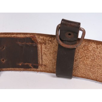 SA-N.S.D.A.P. SA Stormtroopers Leather Belt with the buckle. Espenlaub militaria