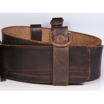 SA-N.S.D.A.P. SA Stormtroopers Leather Belt with the buckle. Espenlaub militaria