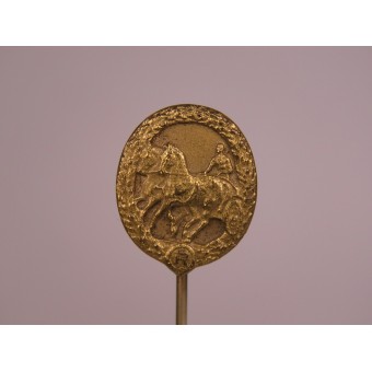 Deutsches Fahrerabzeichen in Bronze 18 mm Miniature. Espenlaub militaria