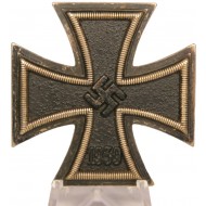 Eisernes Kreuz 1939 1. Klasse Fritz Zimmermann, Stuttgart PKZ 6