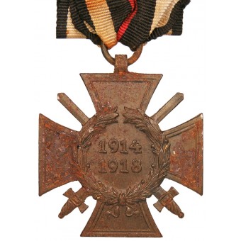 Hindenburg cross 1914-18 honor cross w swords, marked O 11.. Espenlaub militaria