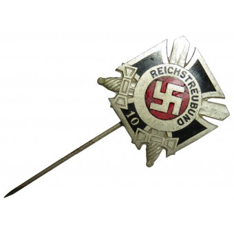 Reichstreubund-Ehrennadel für 10 jährige Mitgliedschaft. Espenlaub militaria