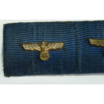 Wehrmacht two eagles service ribbon bar. Espenlaub militaria