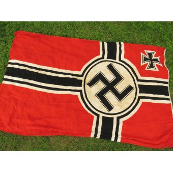 German War flag of the Third Reich Reichskriegsflagge 190 cm X 300 cm. Espenlaub militaria