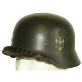 Wehrmacht Heer casco de acero m40, Q62 SD. Edición de 1942