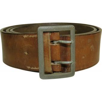 German leather officers belt, 1940.. Espenlaub militaria