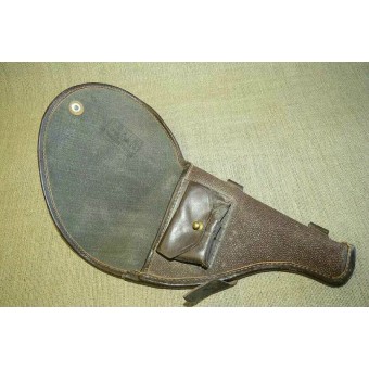 Post war artificial leather Nagant 1895 holster. Espenlaub militaria