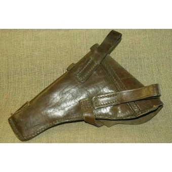 WW2 period made Soviet Russian leather holster for TT 33 pistol.. Espenlaub militaria