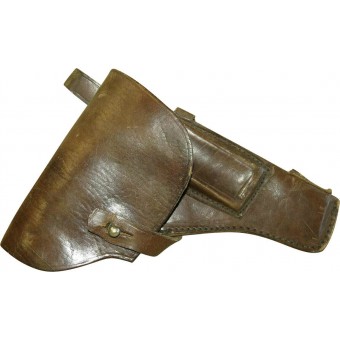 WW2 period made Soviet Russian leather holster for TT 33 pistol.. Espenlaub militaria