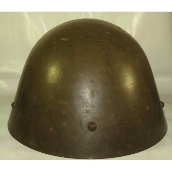 3rd Reich Luftschutz re-issued Czech M32 steel helmet. Espenlaub militaria