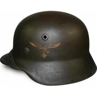 Luftwaffe M 40 combat helmet for ground troops. Espenlaub militaria