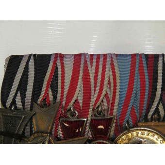 Medal bar with 12 medals for period from 1900 till 40s. Espenlaub militaria