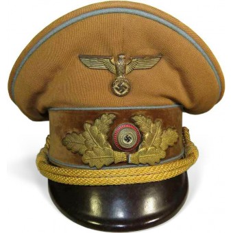 NSDAP Political visor hat for the Orts level (Ortsleitung). Espenlaub militaria