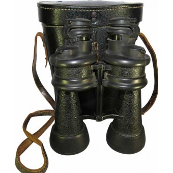 WW2 German Kriegsmarine Binoculars with a case for U-Boat crew. Espenlaub militaria