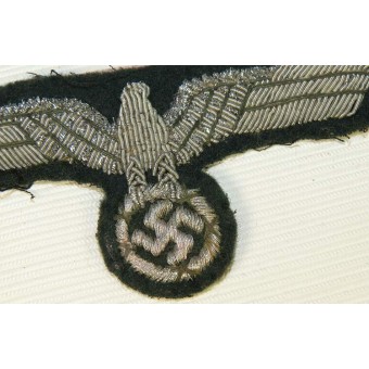 Bullion breast Hoheitsabzeichen- Heer breast eagle, handembroidered. Espenlaub militaria