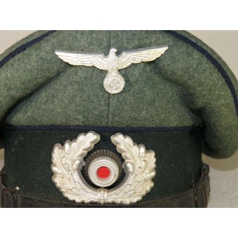 Early war issue NCOs medical service visor hat. Espenlaub militaria