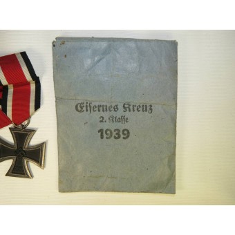Eisernes Kreuz II.Klasse J. E. Hammer and Sohne Geringswalde. Espenlaub militaria