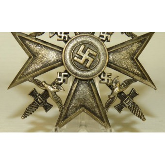 L/11 Spanish cross in silver. Espenlaub militaria