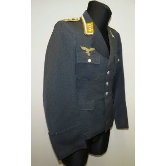 Luftwaffe Oberfeldwebel of Flying personnel or parachutists (Fallschirmjager)  private tailored tunic and trousers. Espenlaub militaria