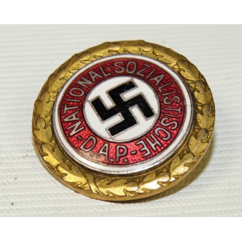 NSDAP gold party badge 97830, small size -24 mm. Espenlaub militaria